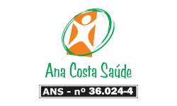 Logotipo Operadora Ana Costa Saúde - ANS nº 36024-4